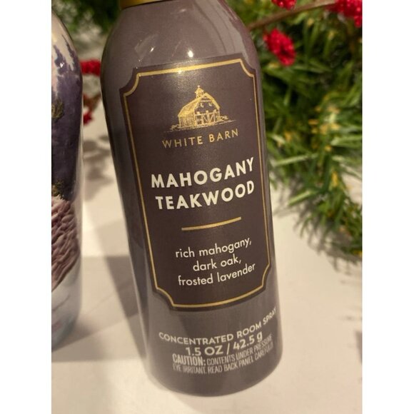 Bath & Body Works Christmas Holiday Winter Scented Room Sprays X 2 - Picture 3 of 8